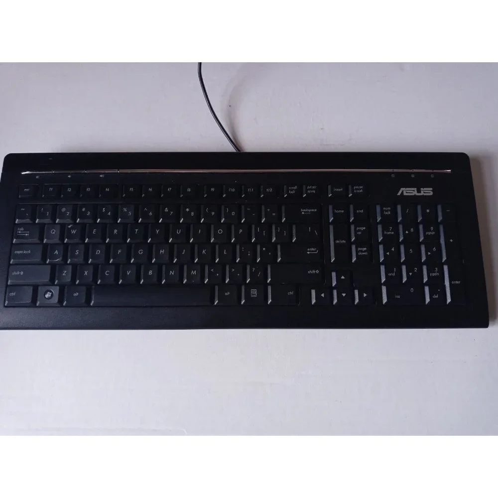 ASUS Keyboard Model # KB73211 Desktop USB Wired Black
